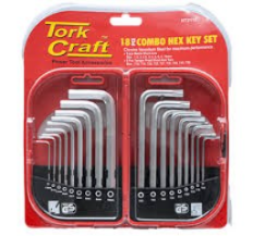 Allenkey Set Met & Torx *18Pc