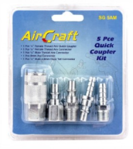 Coupler Quick Aro Set *5Pce