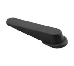 Door Wedge PVC Blk *2Pc