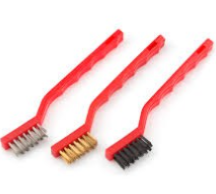 Wire Brushes Mini Brass  *5Pce