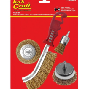 Wire Wheel Brush Set Handl*4pc