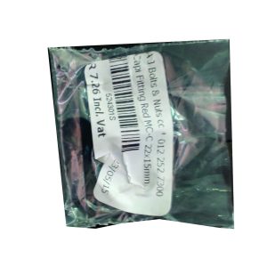 Capi Fitting Red MC-C 22x15mm